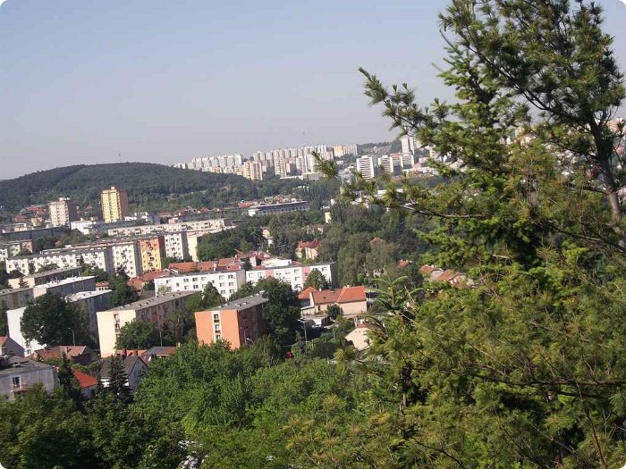 20_Nyitra látképe a várból